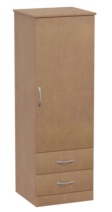 VALORE SINGLE DOOR WARDROBE WITH TWO DRAWERS