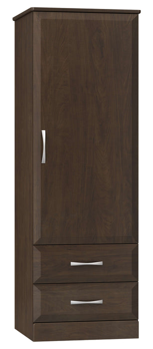 RESA SINGLE DOOR WARDROBE WITH TWO DRAWERS