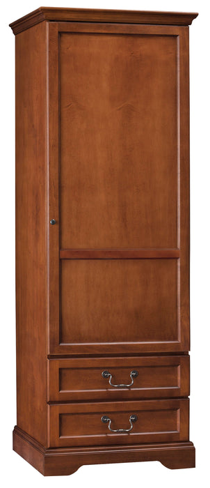 HAWTHORNE SINGLE DOOR WARDROBE WITH TWO DRAWERS