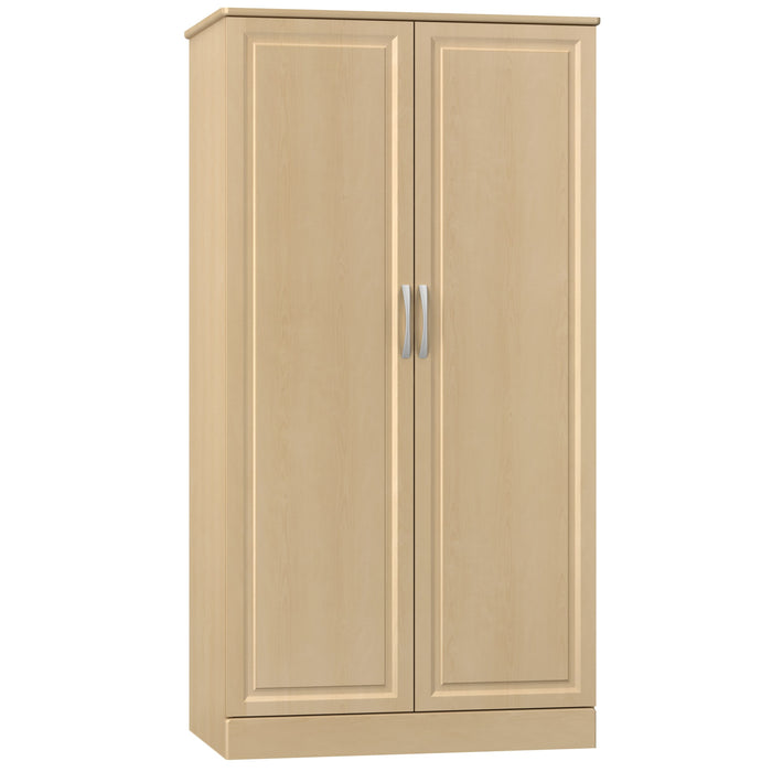 W7022 Ricca Divided Double Door Wardrobe