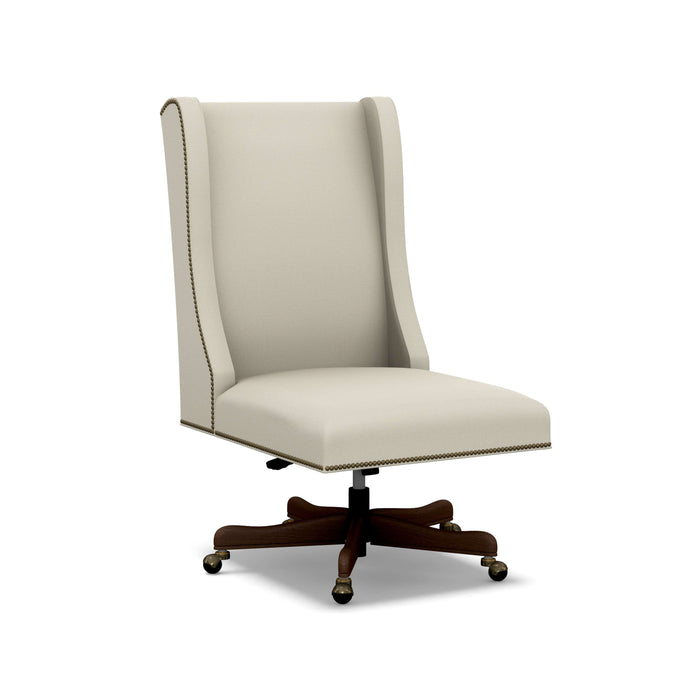 NIKOLAS II OFFICE CHAIR WITH NAILHEADS