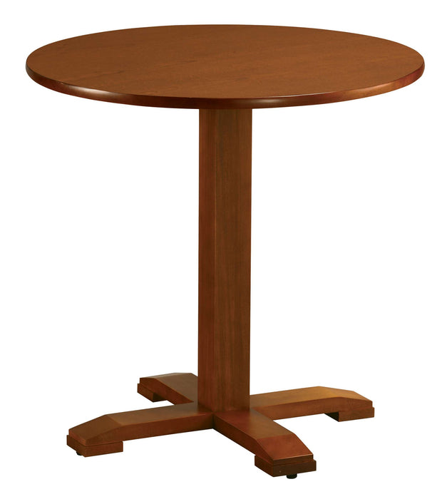 HAWTHORNE 30" ROUND DINING TABLE WITH PEDESTAL BASE