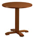 C1067 30" Round Dining Table w/ Pedestal Base