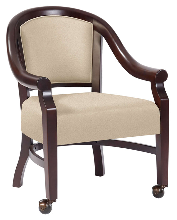KOLE CLUB CHAIR WITH CASTERS