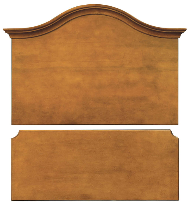 EMERSON CUSTOM PRE-BORED 42 IN. ARCHED MEDICAL HEADBOARD/FOOTBOARD SET