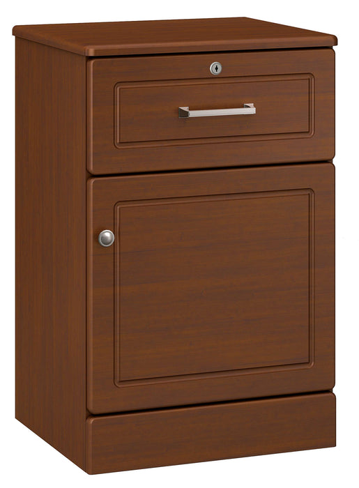 MUSA ONE DOOR, ONE DRAWER BEDSIDE CABINET WITH LOCK