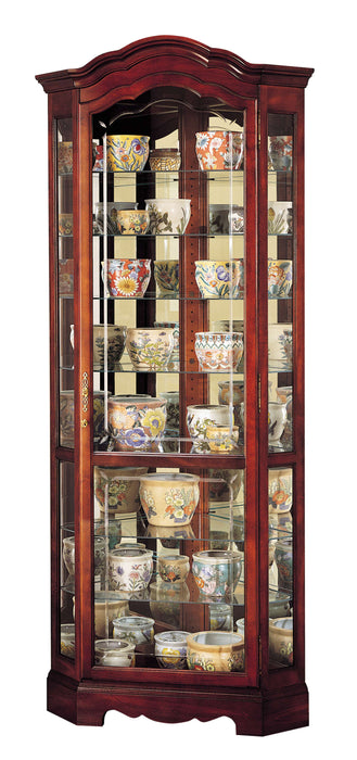 JAMESTOWN CORNER CURIO CABINET