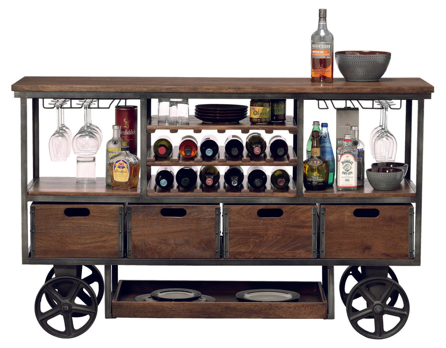 BUDGE WINE AND BAR CART