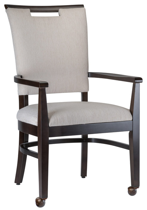 8135AC_CG15 Omar Arm Chair w/ Casters