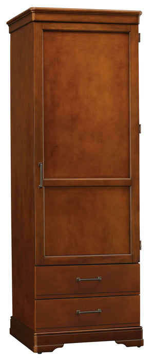 ORLEANS SINGLE DOOR WARDROBE WITH TWO DRAWERS