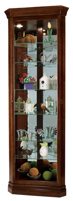 DRAKE CORNER CURIO CABINET