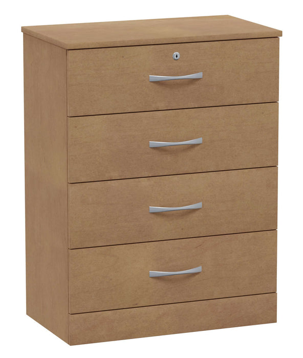 VALORE FOUR DRAWER CHEST WITH LOCK