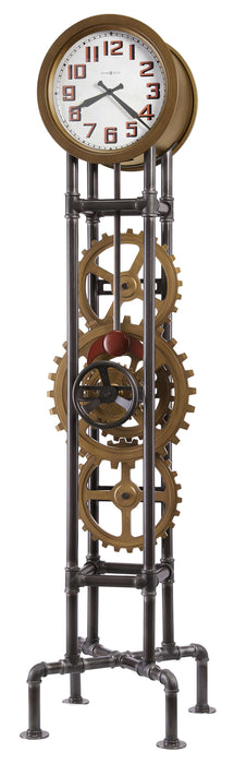 COGWHEEL GRANDFATHER CLOCK