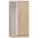 V7014 Reveal Wardrobe: One Door with Lock
