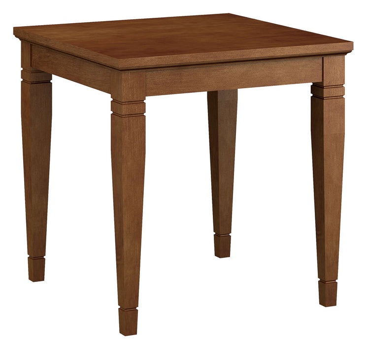 MAINSTREET SQUARE END TABLE (VENEER TOP)