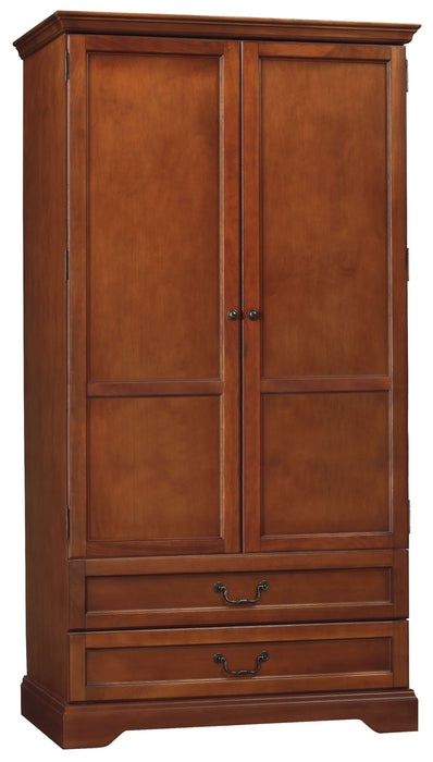 HAWTHORNE DOUBLE DOOR WARDROBE WITH TWO DRAWERS