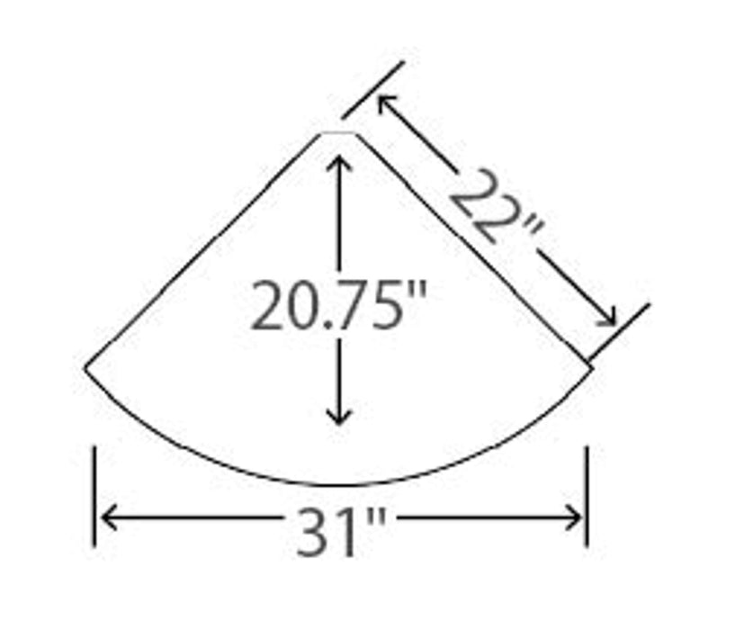 JAIME CORNER CURIO CABINET