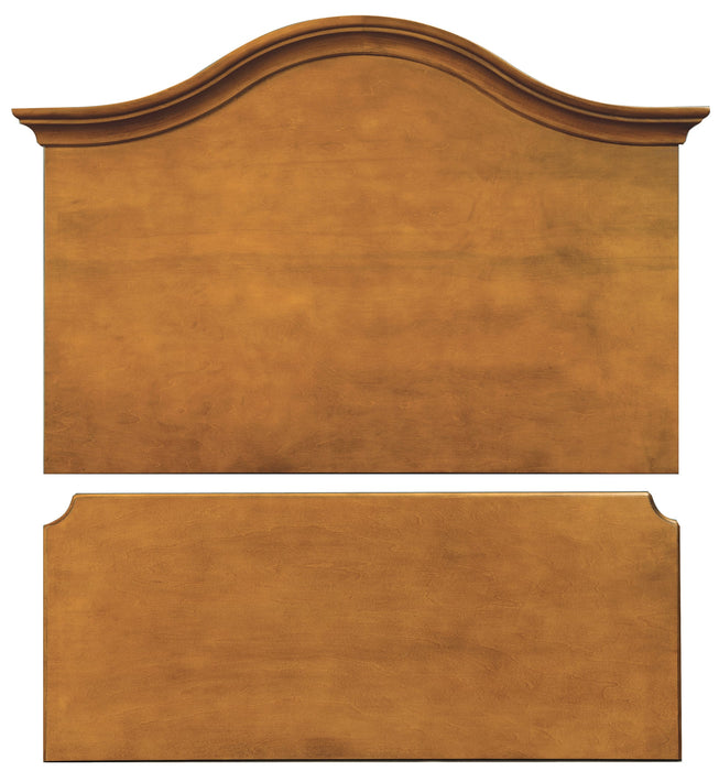 C2093 Emerson Non-bored Arched Medical Headboard/Footboard Set