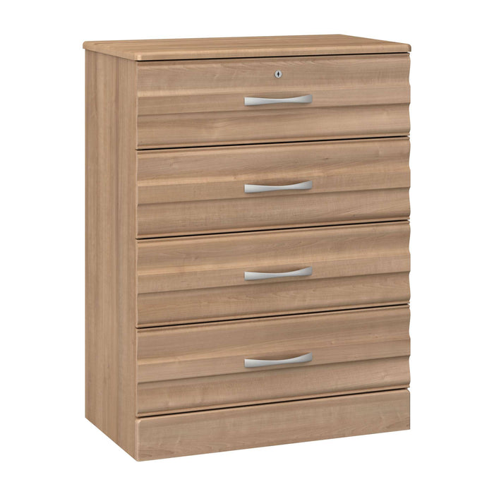 ONDA FOUR DRAWER CHEST WITH LOCK