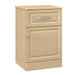 W7005 Ricca One Door, One Drawer Bedside Cabinet