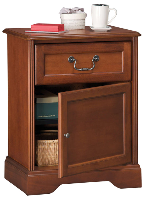 HAWTHORNE ONE DOOR, ONE DRAWER BEDSIDE CABINET