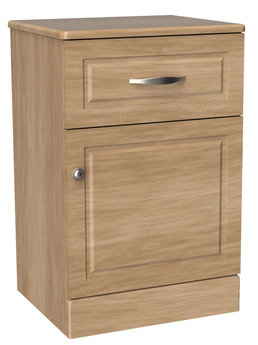 TRINCEA ONE DOOR, ONE DRAWER BEDSIDE CABINET