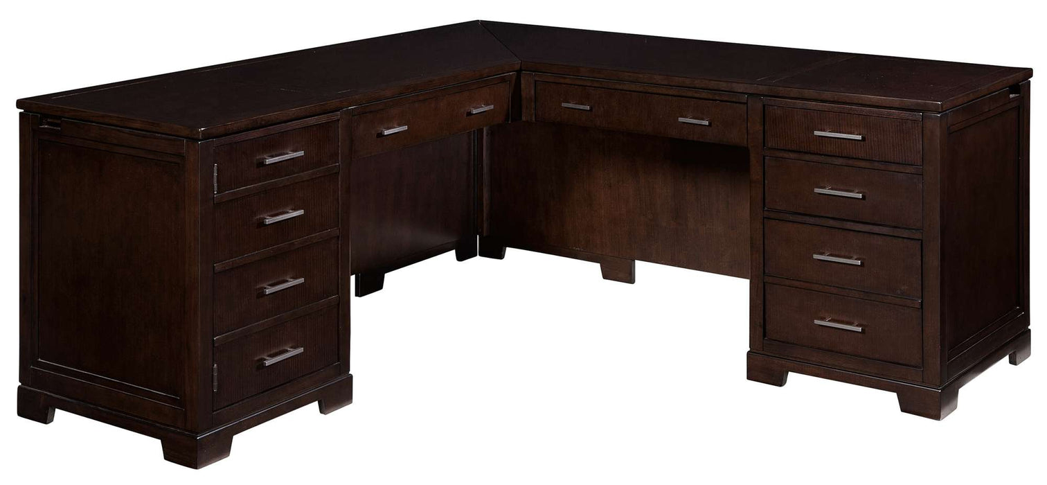 MOCHA EXECUTIVE L-SHAPE DESK