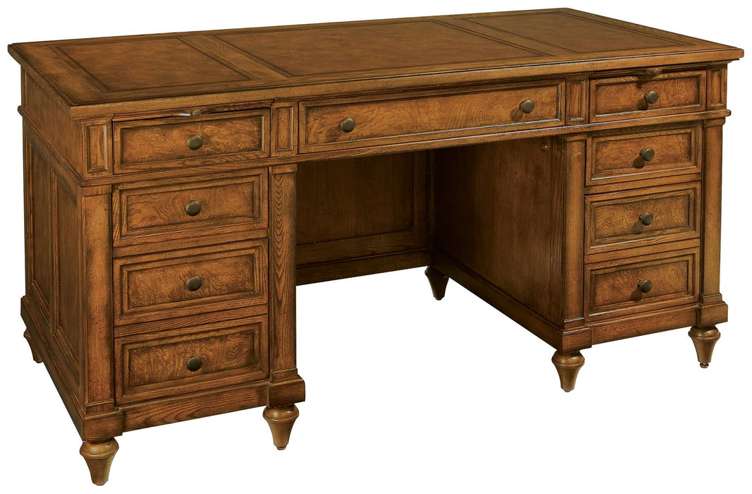 URBAN ASH BURL JUNIOR EXECUTIVE DESK