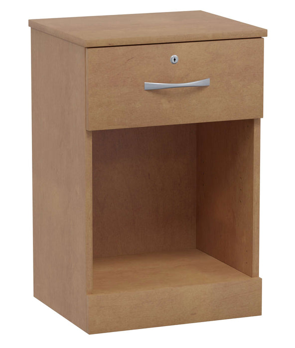 VALORE ONE DRAWER BEDSIDE CABINET WITH LOCK