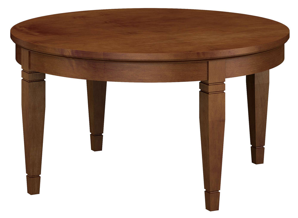 MAINSTREET ROUND COFFEE TABLE (LAMINATE TOP)