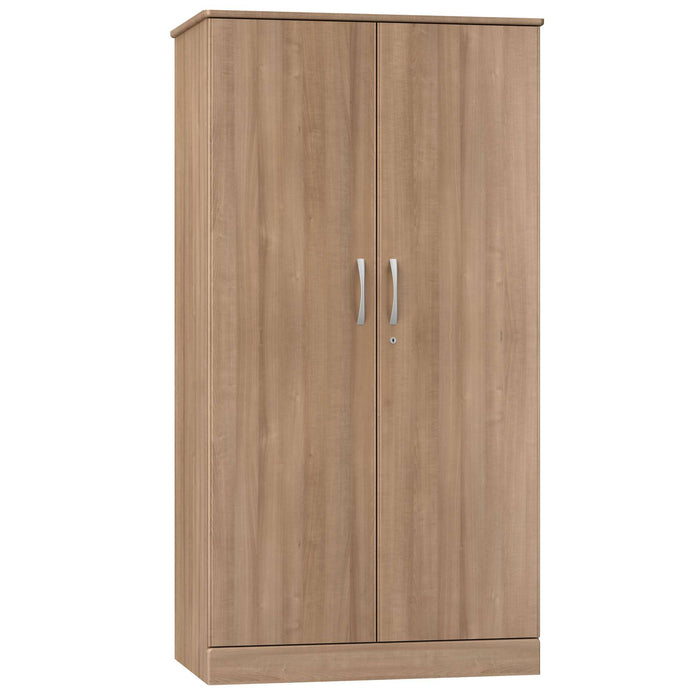 ONDA DIVIDED DOUBLE DOOR WARDROBE LOCKING RIGHT