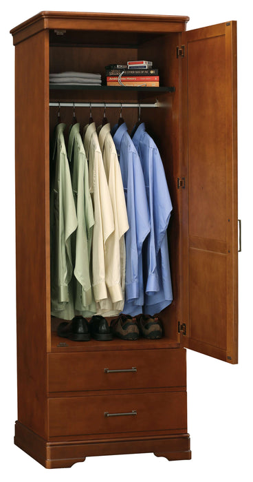 ORLEANS SINGLE DOOR WARDROBE WITH TWO DRAWERS